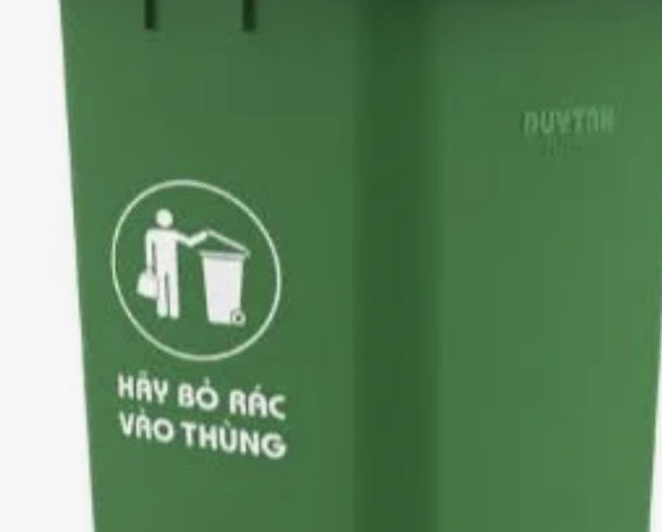 THÙNG RÁC 95 LÍT CÓ BÁNH XE