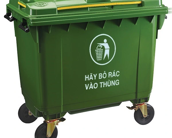 THÙNG RÁC 660 LÍT