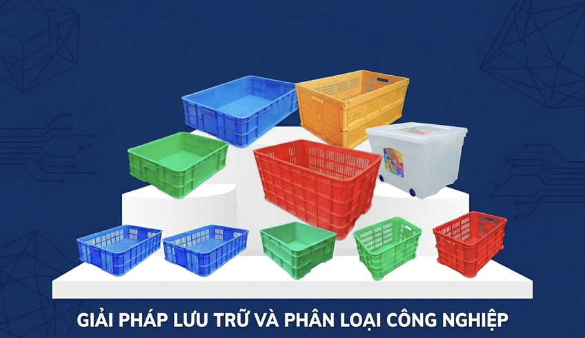 Thùng Nhựa HDPE, Sóng Nhựa Bít & Hở Giá Rẻ Tại Kho | Nhựa Minh Đăng 