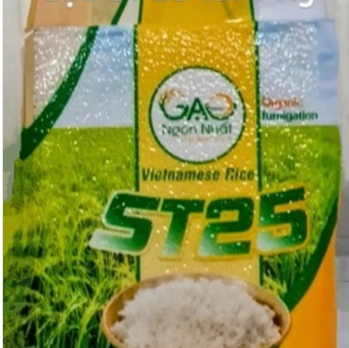 GẠO TRẮNG ST25 HỮU CƠ (GÓI 5KG)
