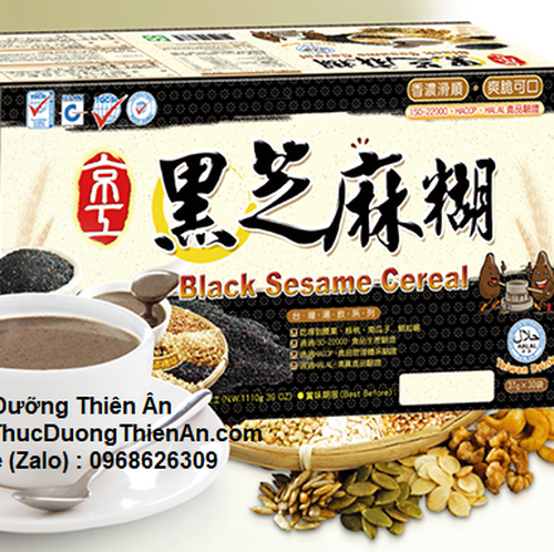 SỮA NGŨ CỐC MÈ ĐEN : BỔ TỲ ÍCH THẬN