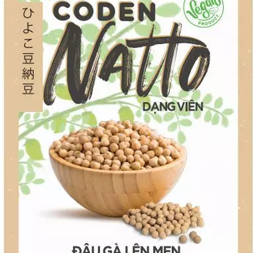 VIÊN NATTO ĐẬU GÀ : GIÀU DƯỠNG CHẤT, TỐT CHO TIÊU HÓA , TIM MẠCH