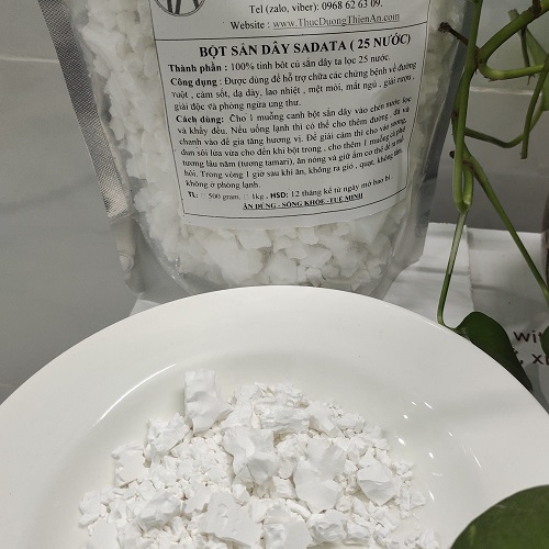 BỘT SẮN DÂY SADATA (LỌC 25 NƯỚC)