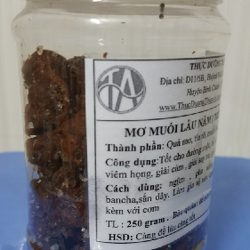 MƠ MUỐI  ƯỚT 8 NĂM - HỘP 250 GRAM