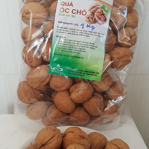 QUẢ ÓC CHÓ MỸ : TỐT CHO TIM MẠCH ,TRÍ NÃO, SINH LÝ VÀ NGĂN NGỪA UNG THƯ