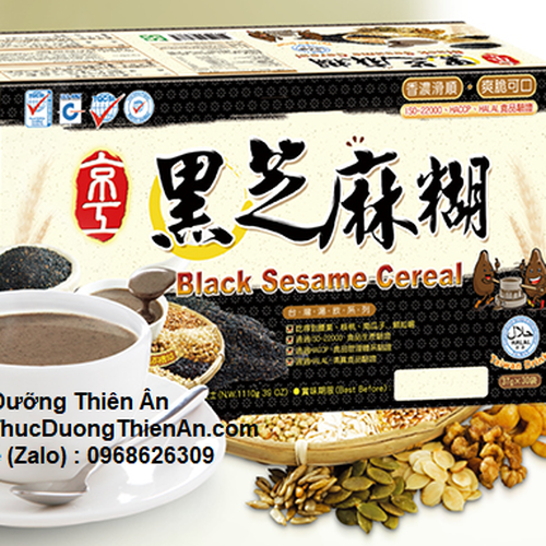 SỮA NGŨ CỐC MÈ ĐEN : BỔ TỲ ÍCH THẬN