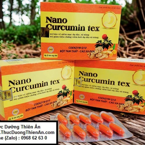 TPBVSK NANO CUCUMIN ROSTEX (30 VIÊN) : HỖ TRỢ GIẢM VIÊM LOÉT DẠ DÀY, TÁ TRÀNG