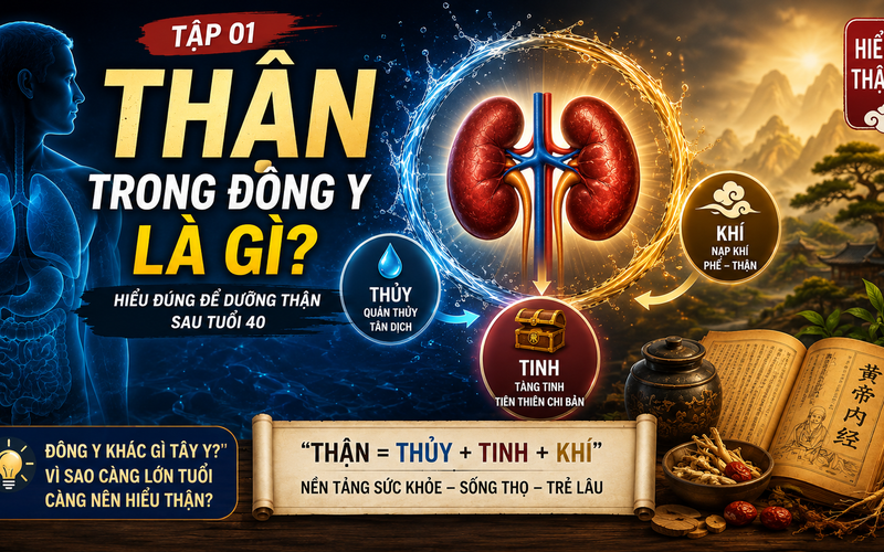SỰ THẬT VỀ THẬN TRONG ĐÔNG Y (HOÀN TOÀN KHÁC VỚI NHỮNG GÌ CHÚNG TA TỪNG HIỂU)