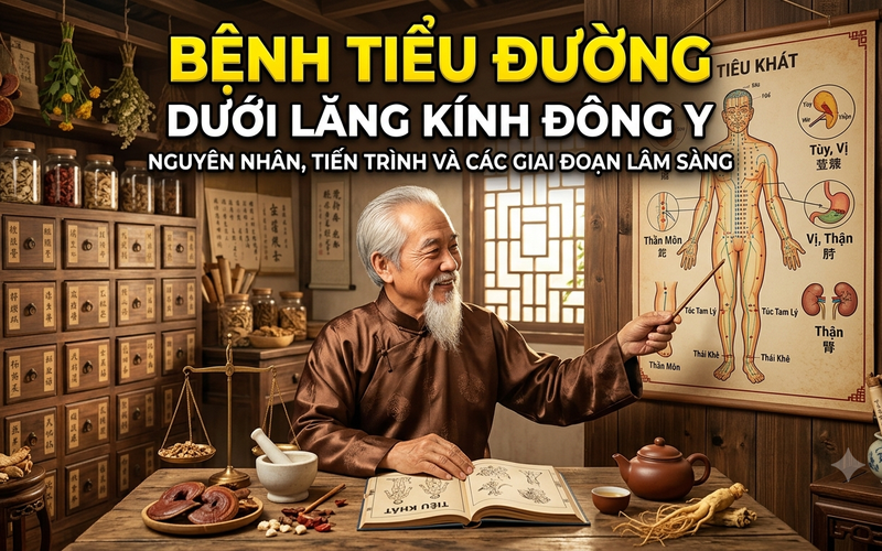 SOI TIỂU ĐƯỜNG DƯỚI LĂNG KÍNH ĐÔNG Y VÀ NHỮNG PHÁT HIỆN BẤT NGỜ  THÚ VỊ !