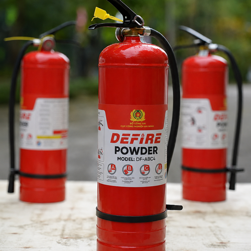 Bình Chữa Cháy Bột ABC 4Kg Defire DF-ABC4