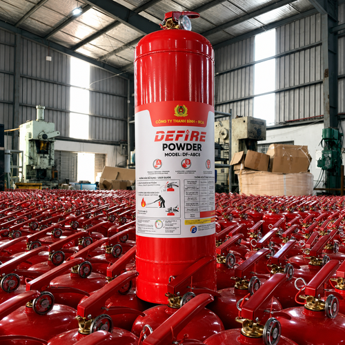Bình Chữa Cháy Bột ABC 8Kg Defire DF-ABC8