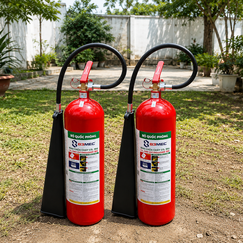 Bình Chữa Cháy Khí Co2 5Kg Bộ Quốc Phòng 83MEC/CO2/MT5