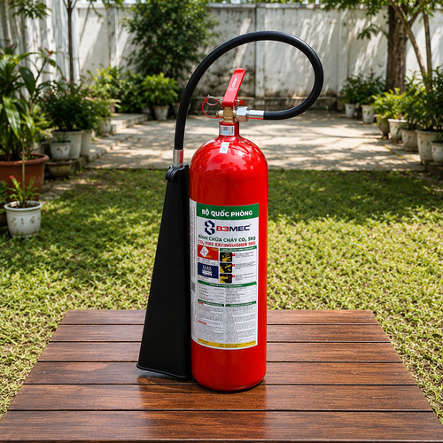 Bình Chữa Cháy Khí Co2 5Kg Bộ Quốc Phòng 83MEC/CO2/MT5