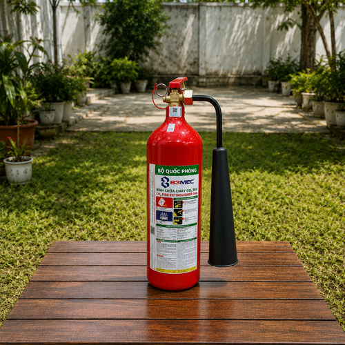 Bình Chữa Cháy Khí Co2 3Kg Bộ Quốc Phòng 83MEC/CO2/MT3