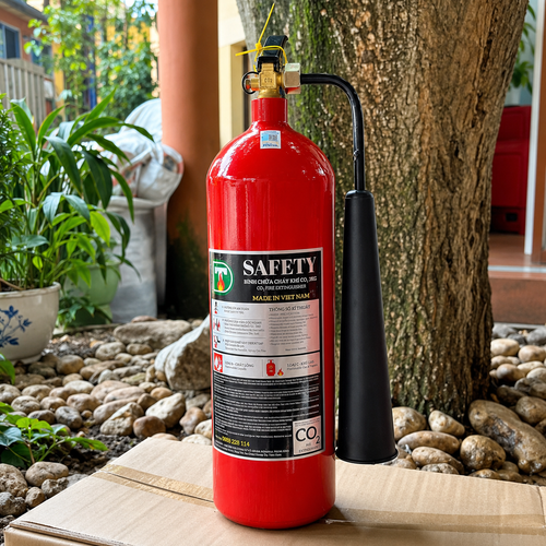 Bình Chữa Cháy Khí CO2 3Kg SAFETY DTT-CO2/3Kg