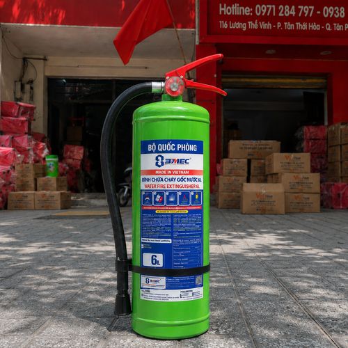 Bình Chữa Cháy Gốc Nước 6 Lít Bộ Quốc Phòng 83MEC/WFE/6L 