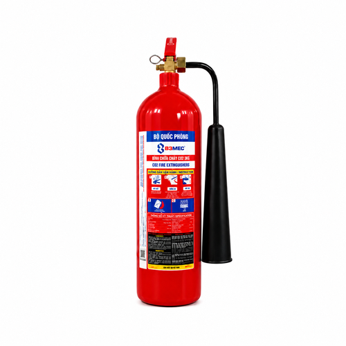 Bình Chữa Cháy Khí Co2 3Kg Bộ Quốc Phòng 83MEC/CO2/MT3