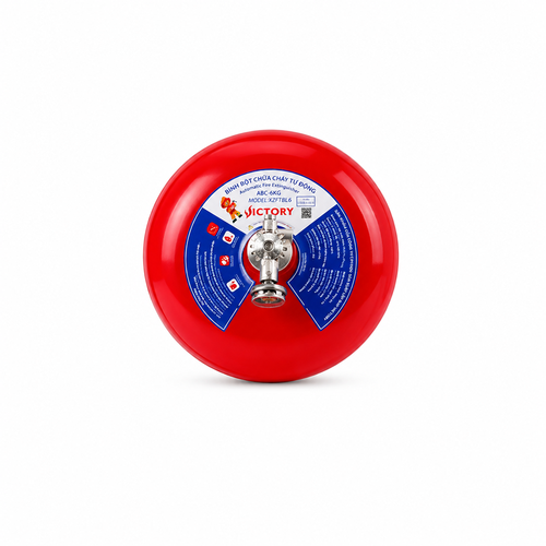 Bình Cầu Chữa Cháy Tự Động Bột ABC 6KG Victory XZFTBL6