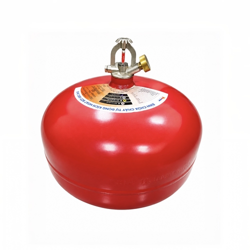 Bình Cầu Chữa Cháy Tự Động Bột ABC 6kg Vinafoam CTD6