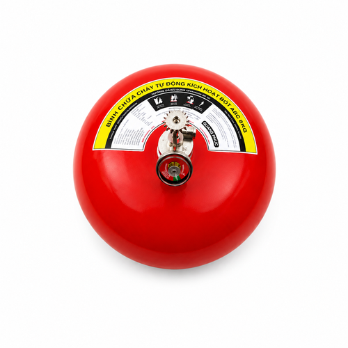 Bình Cầu Chữa Cháy Tự Động Bột ABC 8Kg Quang Phúc QP/ABC/AUTO8KG