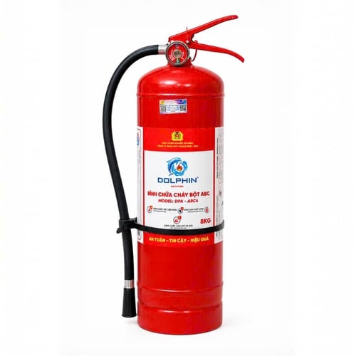 Bình Chữa Cháy Bột ABC 4kg Dolphin