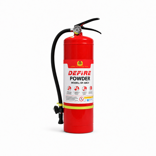 Bình Chữa Cháy Bột ABC 4Kg Defire DF-ABC4