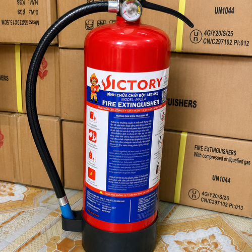 Bình Chữa Cháy Bột ABC 4Kg Victory MFZL4