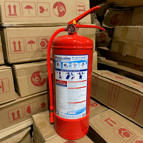 Bình Chữa Cháy Bột ABC 8kg Sông Hồng SH.AP8