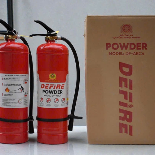 Bình Chữa Cháy Bột ABC 4kg Defire