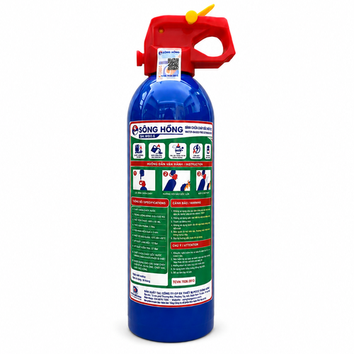Bình Chữa Cháy Gốc Nước 0,6 Lít Sông Hồng
