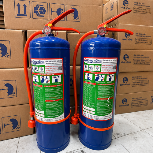 Bình Chữa Cháy Gốc Nước 9,9 Lít Sông Hồng SH.WB9,9