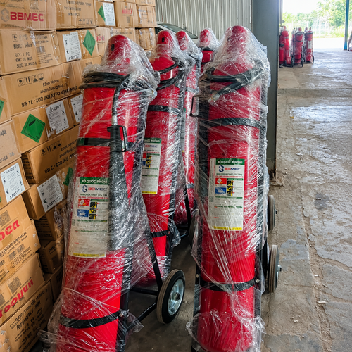 Bình Chữa Cháy Khí Co2 24Kg Bộ Quốc Phòng 83MEC/CO2/MT24