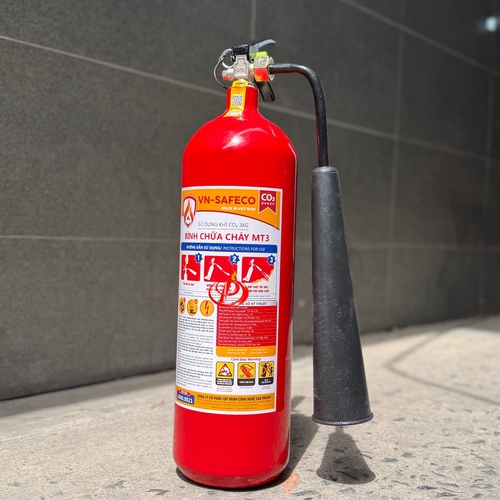 Bình Chữa Cháy Khí CO2 3kg VN-SAFECO VNS-CO2/M3