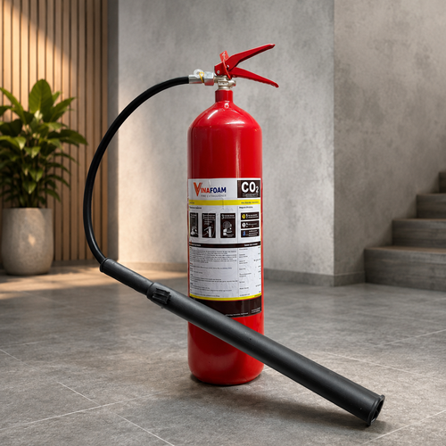 Bình Chữa Cháy Khí Co2 5kg Vinafoam MC5