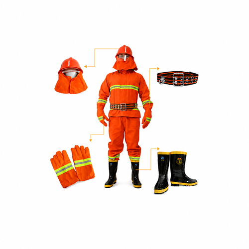 Bộ Trang Phục Chống Cháy Màu Cam Theo Thông Tư 56
