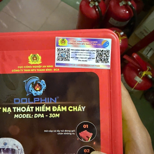 Mặt Nạ Phòng Khói Độc Thoát Hiểm Dolphin DPA- 30M