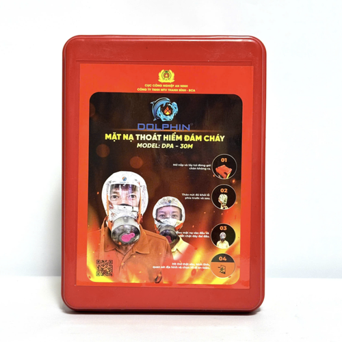 Mặt Nạ Phòng Khói Độc Thoát Hiểm Dolphin DPA- 30M