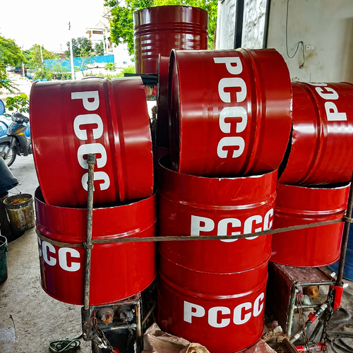Thùng Phuy Đựng Cát PCCC