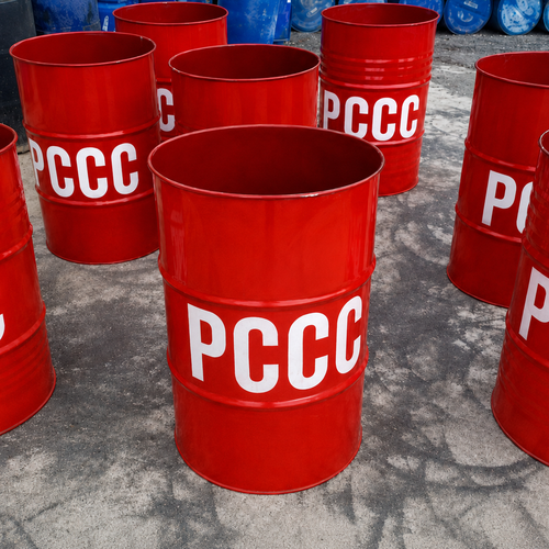 Thùng Phuy Chứa Nước Chữa Cháy PCCC
