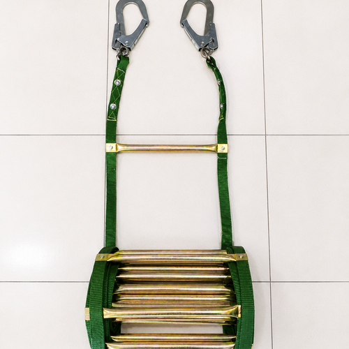 Thang Dây Thoát Hiểm Bậc Thép Mạ Đồng Chống Rỉ 5 Mét