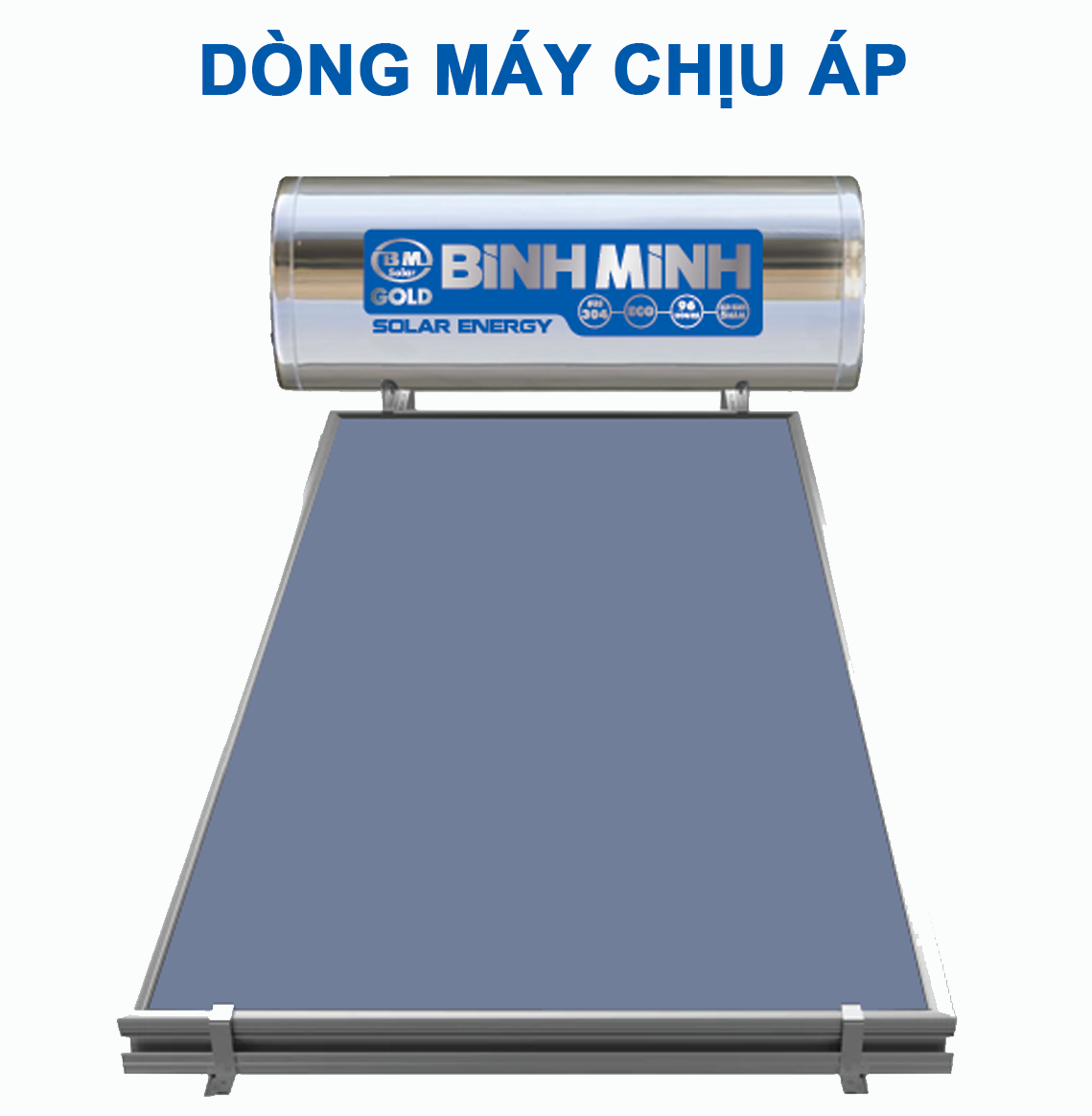 Máy nước nóng tấm phẳng Bình Minh 200L Máy nước nóng tấm phẳng Bình Minh 200L