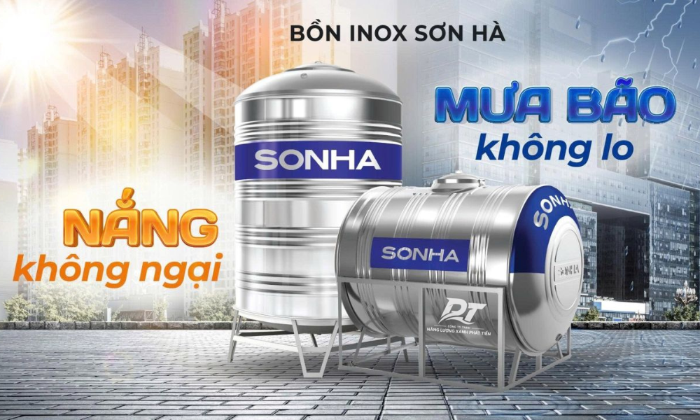 bồn inox Sơn Hà bồn inox Sơn Hà