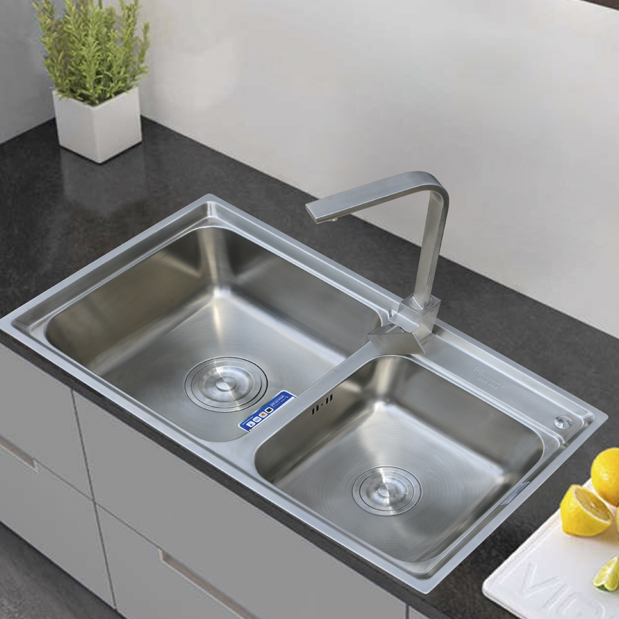 Chậu rửa inox Toàn Mỹ TMS80 Chậu rửa inox Toàn Mỹ TMS80