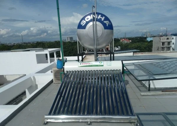 Máy nước nóng năng lượng mặt trời Sơn Hà Eco 200L Máy nước nóng năng lượng mặt trời Sơn Hà Eco 200L