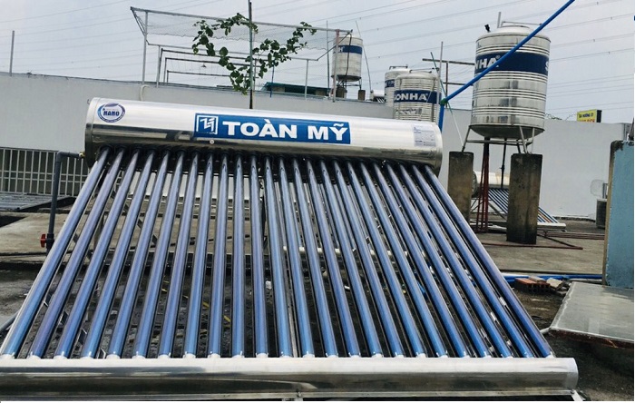 Máy nước nóng năng lượng mặt trời Toàn Mỹ Nano 160L Máy nước nóng năng lượng mặt trời Toàn Mỹ Nano 160L