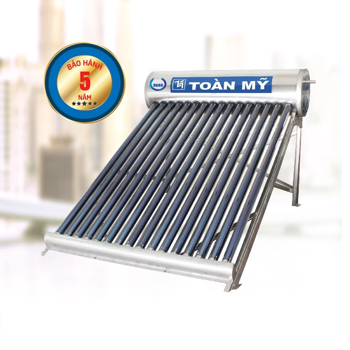 Máy nước nóng năng lượng mặt trời Toàn Mỹ Nano 160L Máy nước nóng năng lượng mặt trời Toàn Mỹ Nano 160L