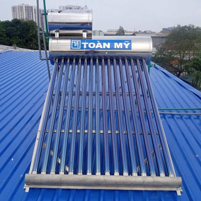 Máy nước nóng năng lượng mặt trời Toàn Mỹ 240L Máy nước nóng năng lượng mặt trời Toàn Mỹ 240L