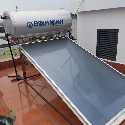 Máy nước nóng tấm phẳng Bình Minh 200L Máy nước nóng tấm phẳng Bình Minh 200L