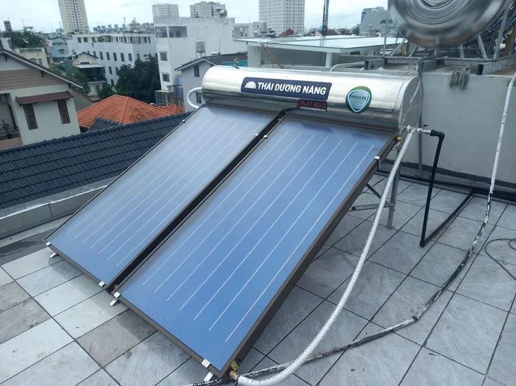 Máy nước nóng tấm phẳng Flat Gold Sơn Hà 300L Máy nước nóng tấm phẳng Flat Gold Sơn Hà 300L