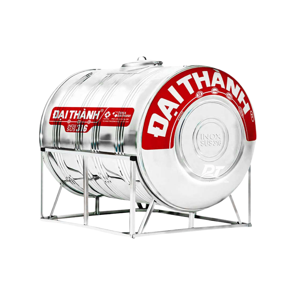 Bồn inox Đại Thành Vigo 500L ngang